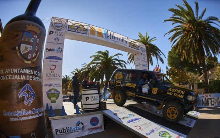 Salida oficial Maroc Challenge en Jumilla