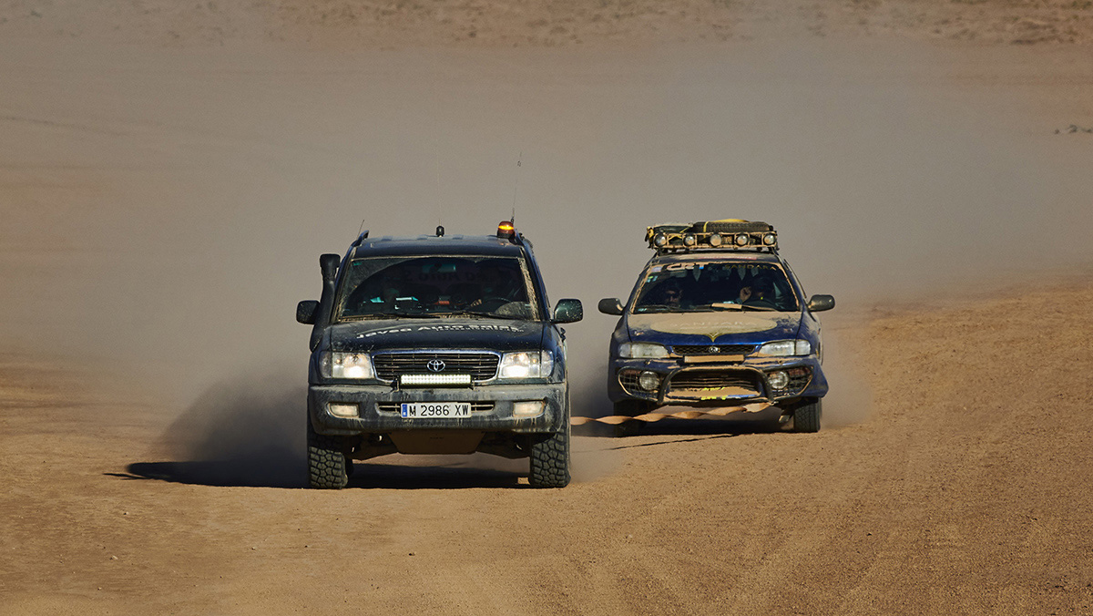 Maroc Challenge mechanical aid vehicle